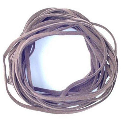 Image of Imitation Suede Lace Brown