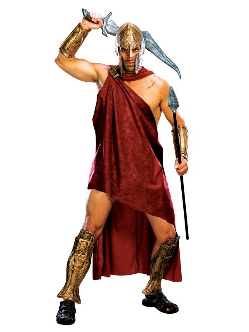 Image of Rubie's Fancy Dress - 300 Deluxe Spartan Costume Std Up To 44