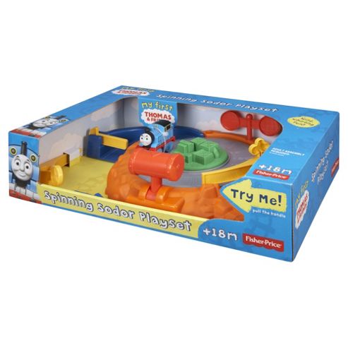 Image of Fisher-price Thomas & Friends Spinning Sodor Playset