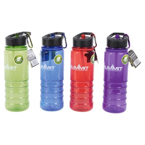 Image of Summit Tritan Water Bottle With Folding Straw, 700ml