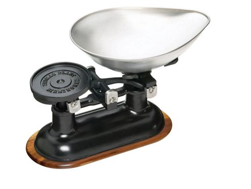 Image of Kitchen Craft Traditional Balance Scales Black
