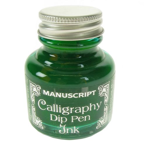 Image of Dip Pen Green Acr Ink 30ml