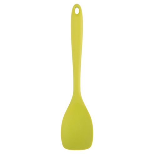 Image of Kitchencraft Colourworks Silicone Spoon Spatula, Green