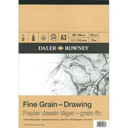 Image of Dr Fine Grain Cartridge Pad A3 120g
