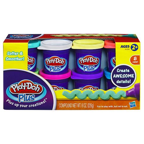 Image of Play-doh Plus - 8 Tub Pack