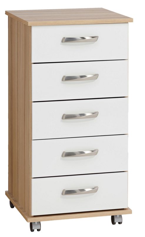 Image of Ideal Furniture Regal 5 Drawer Slim Chest