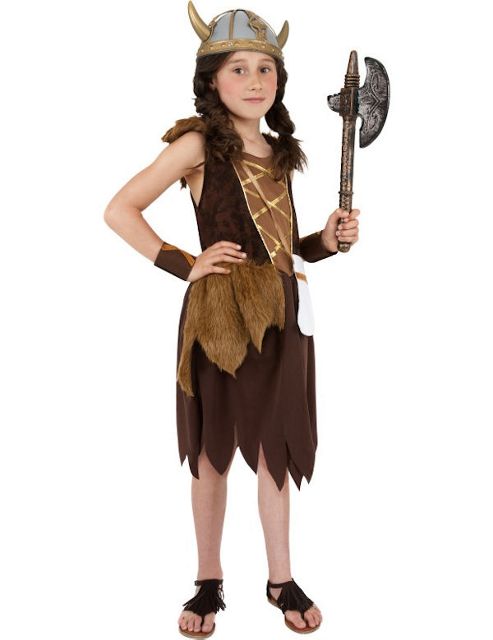 Image of Viking Girl - Child Costume 7-9 Years