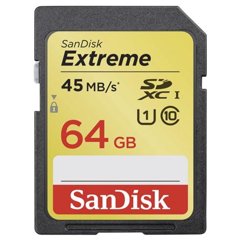 Image of Sandisk Extreme Memory Card 64gb