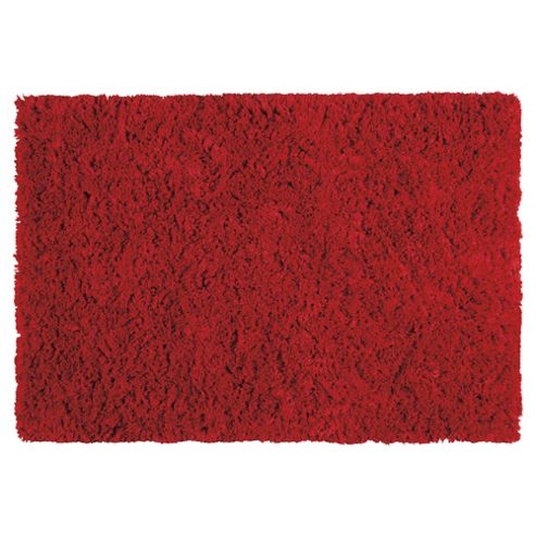 Image of Tesco Soft Shaggy Rug 100 X 150cm, Berry