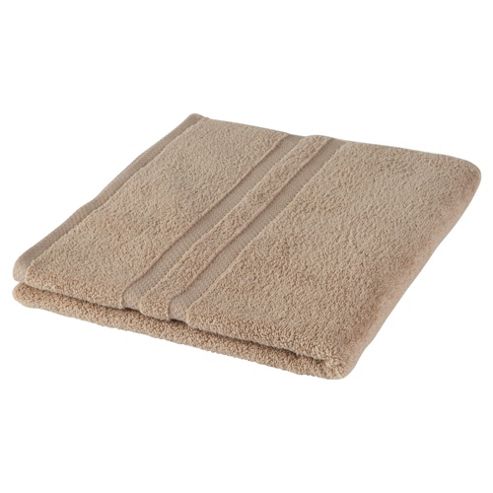 Image of Tesco 100% Combed Cotton Face Cloth - Taupe