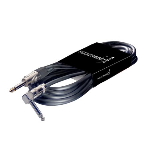 Image of Rocket 10m Deluxe Instrument Cable -angled Jack