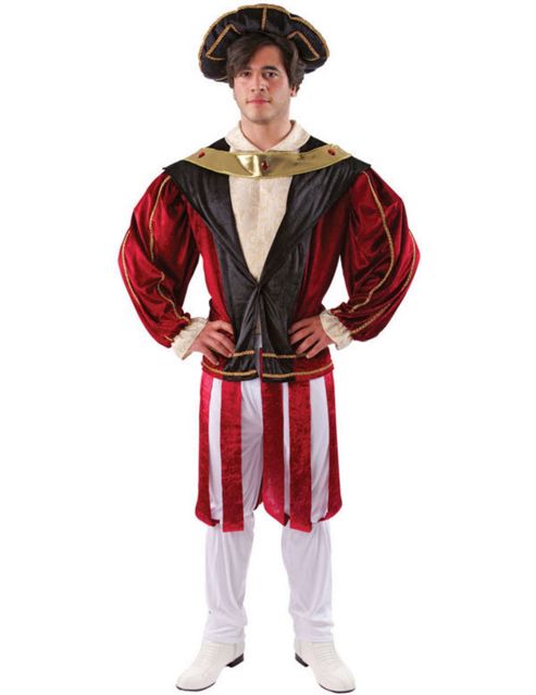 Image of King Henry Viii Costume Extra Large