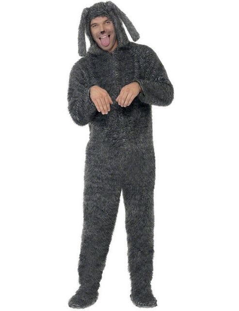 Image of Fluffy Dog - Adult Costume Size: 38-40
