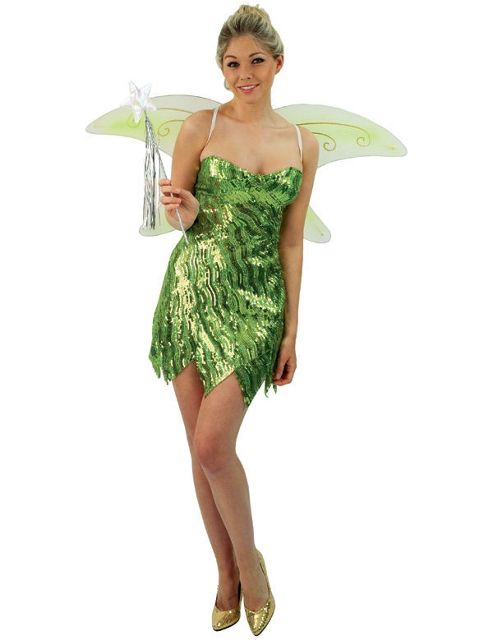 Image of Sparkling Tinkerbell Costume Large