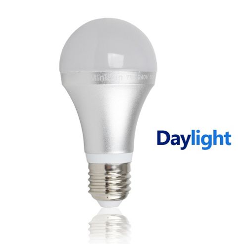 Image of Minisun 7.5w Branded Daylight Smd Led Gls Light Bulb Es E27
