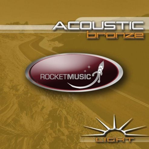 Image of Rocket Bronze Light Acoustic Guitar String Set