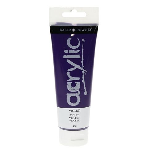 Image of Daler Graduate Acrylic Violet 120ml