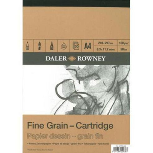 Image of Dr Fine Grain Cartridge Pad A4 160g