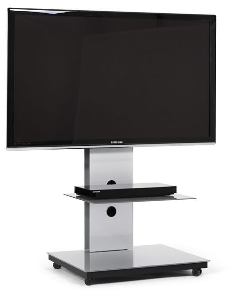Image of Spectral Tray Px601 Silver Cantilever Tv Stand