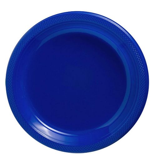 Image of Plastic Plates 22.8cm, Pack Of 20