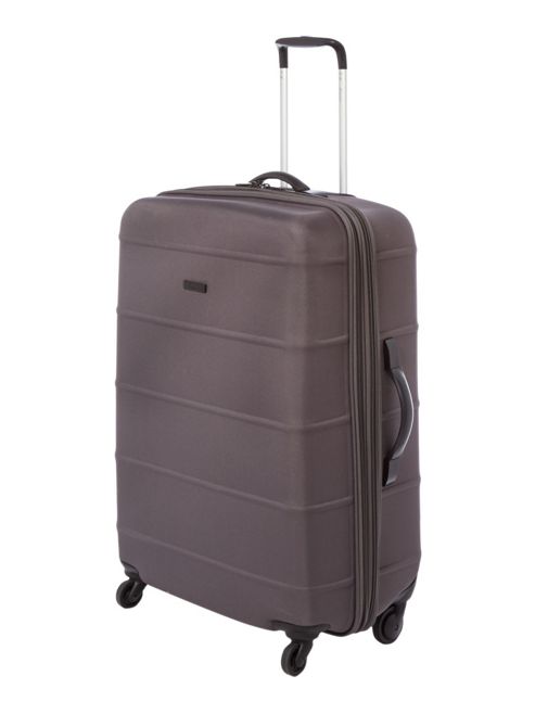 Image of Frameless Pod Grey 4 Wheel Soft Large Suitcase