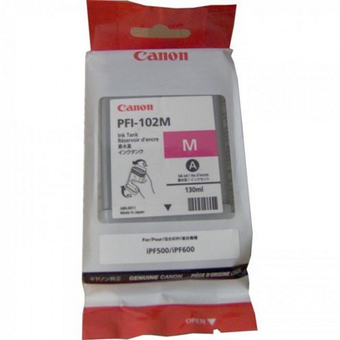 Image of Canon Pfi102m Ink Tank - Magenta