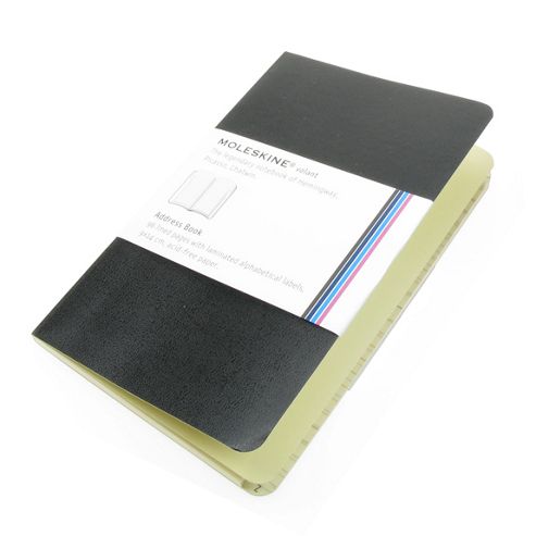 Image of Moleskine Volant Pocket Address Book Black