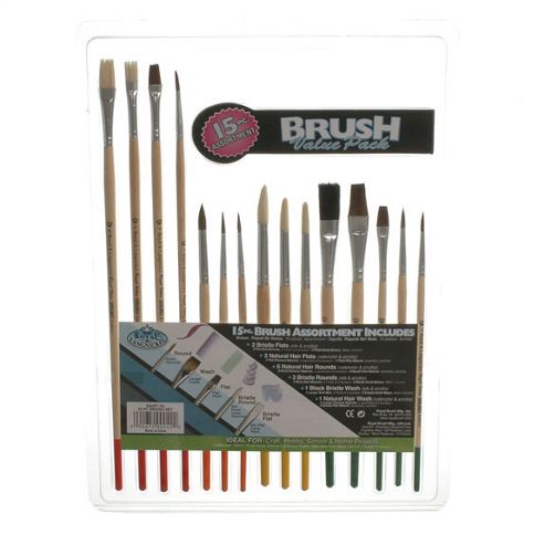 Image of Royal Begin Art&cr Brush 15 Pk