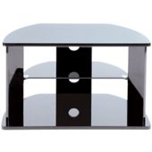 LEVV High Gloss Black TV Stand For up to 32 inch TVs