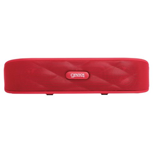 Image of Gear4 Streetparty Wireless 2 Bluetooth Speaker, Red