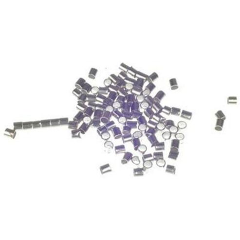 Image of Crimp Beads - Platinum - 100 Pack (aka Crimping Beads)