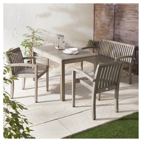 Image of Porto 5-piece Garden Bench Set