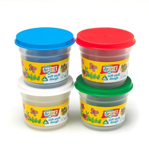 Image of Soft Stuff 4 X 150g Doh Tubs - Standard Colours