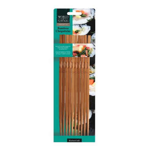 Image of World Of Flavours Oriental Bamboo Chopsticks