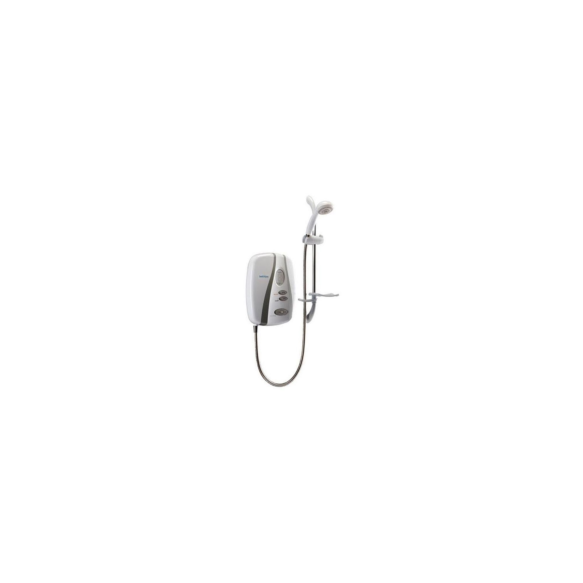 Redring Selectronic Premier Plus Electric Shower White/Chrome 9.5kW at Tesco Direct