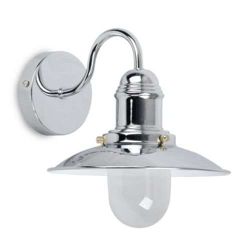 Buy Ukai Fishermans Wall Light, Chrome from our Single Wall Lights range - Tesco