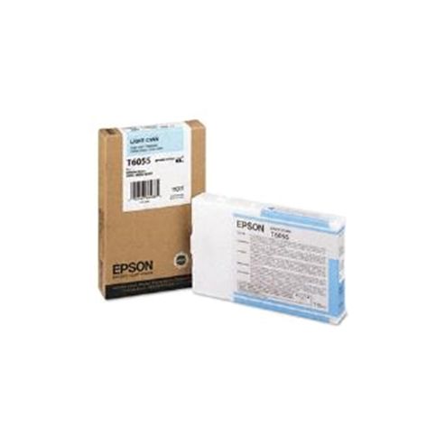 Image of Epson T6055 Light Cyan Ink Cartridge (110ml) For Stylus Pro 4800/4880