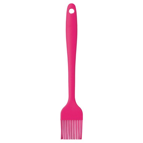 Image of Kitchencraft Colourworks 20cm Silicone Pastry Brush, Pink