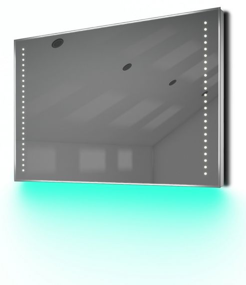 Image of Ambient Ultra-slim Led Bathroom Mirror With Demister Pad & Sensor K61t