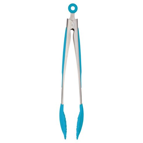 Image of Kitchencraft Colourworks Kitchen Tongs, Blue