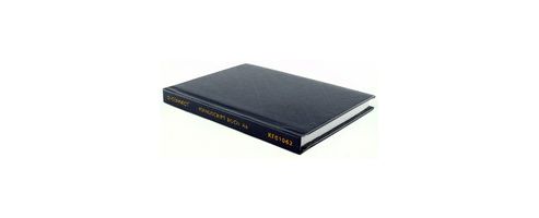 Image of Q-connect Manuscript Book A6 Ruled Feint 96 Pages