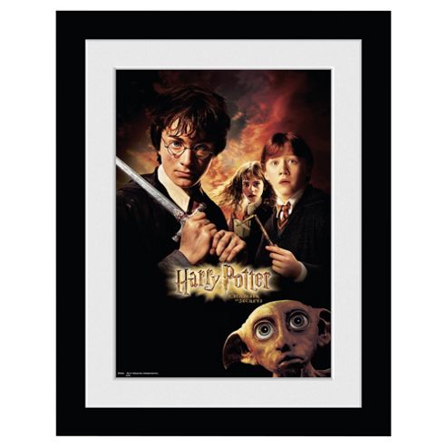 Image of Harry Potter And The Chamber Of Secrets Framed Print, 30x40cm