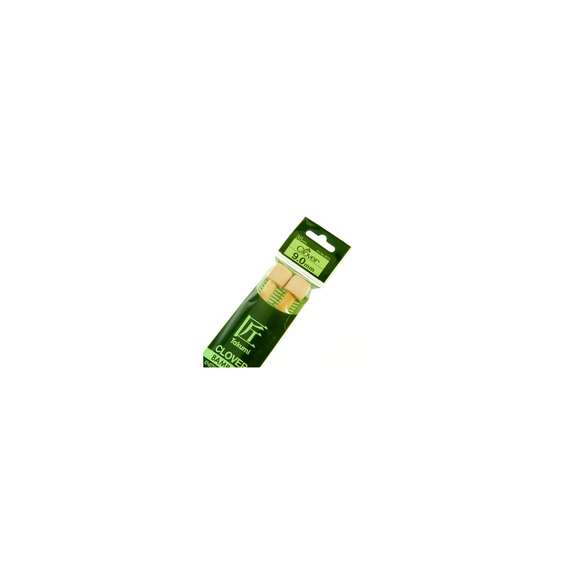 Clover Takumi Bamboo Knitting Needles 90mm 2pk