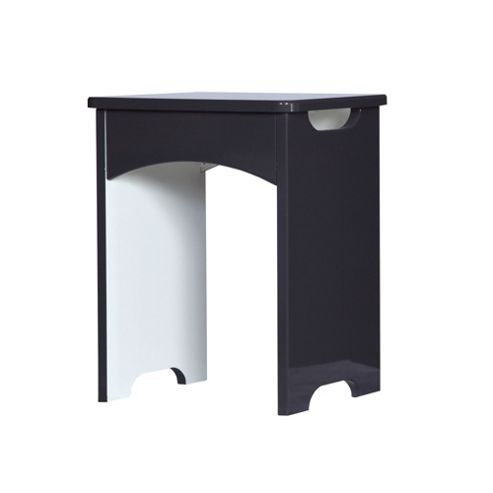 Image of Alto Furniture Avola Stool - Grey Gloss