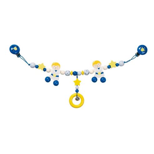 Image of Heimess 735330 Wooden Pram String Clip On (prince)