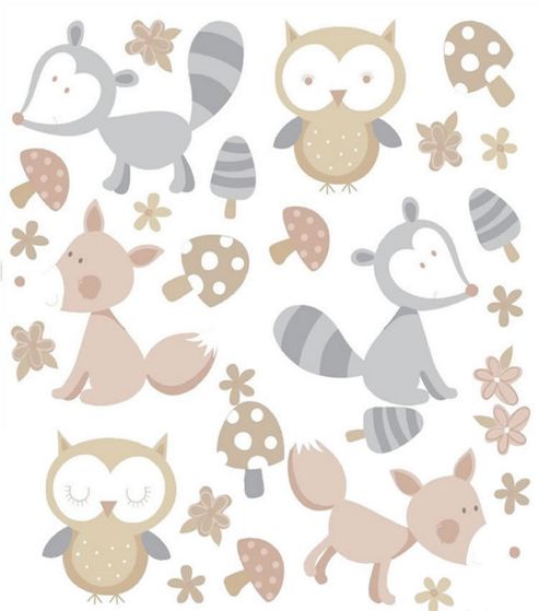 Image of Forest Friends Stickers - Neutral