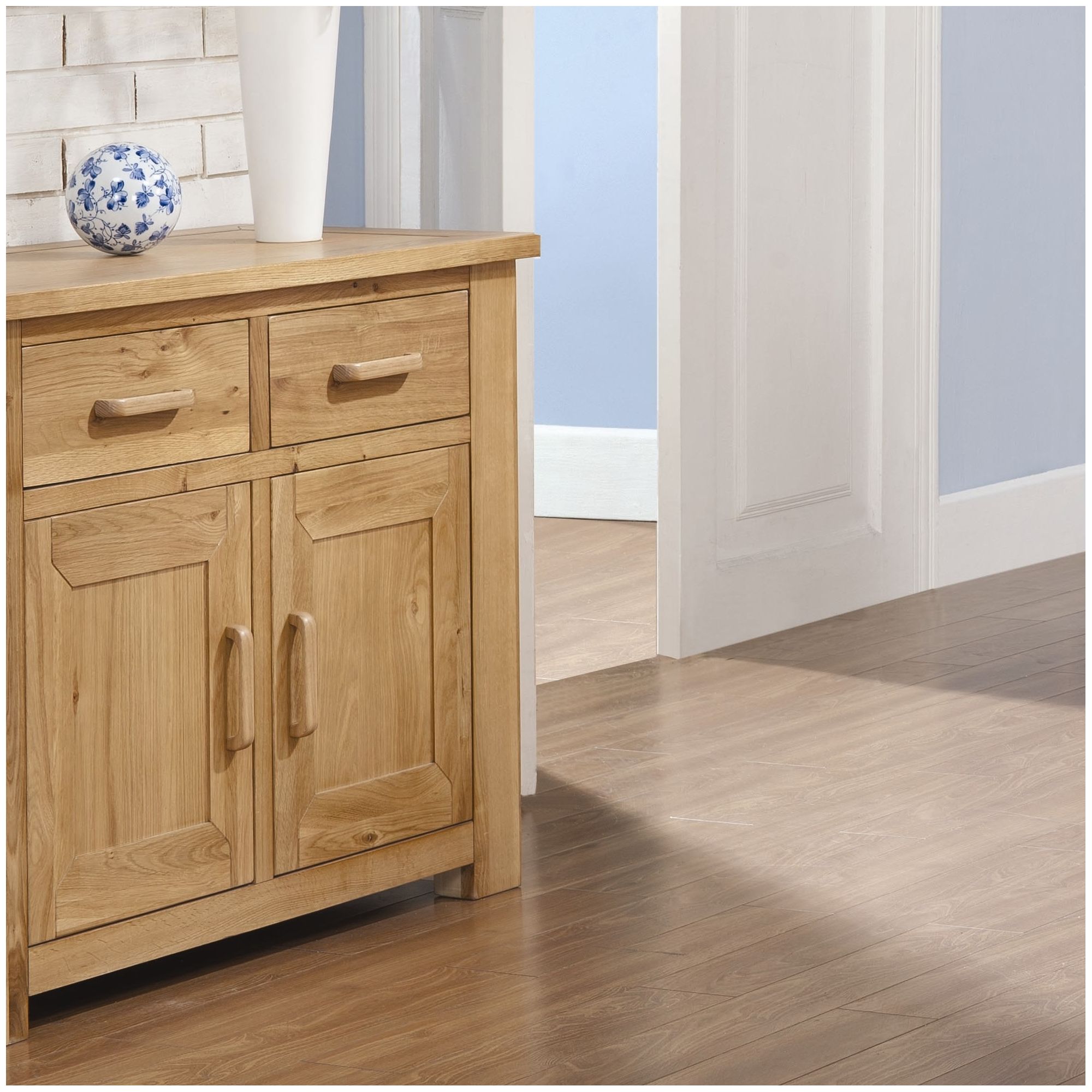 Alterton Furniture Wiltshire Oak Mini Sideboard at Tescos Direct