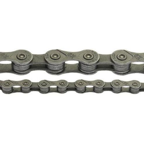 Image of Kmc X-9-73 9 Speed Grey/grey Chain - Boxed