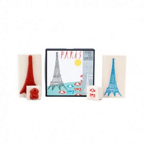 Image of Yellow Owl Workshop Stamp Set - Paris