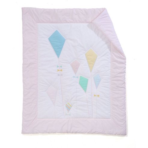 Image of Mothercare Butterfly Fields Cot Bed Quilt